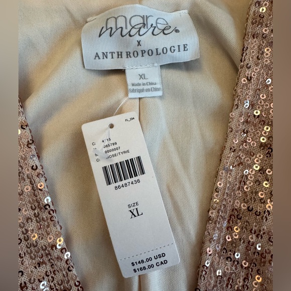 Anthropologie Mare Mare Sequin Duster - Picture 5 of 7